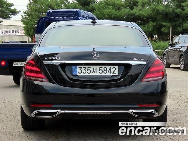MERCEDES-BENZ S-CLASS W222 2019 — 173 816 км, чёрный, Корея — под ключ — фото 4