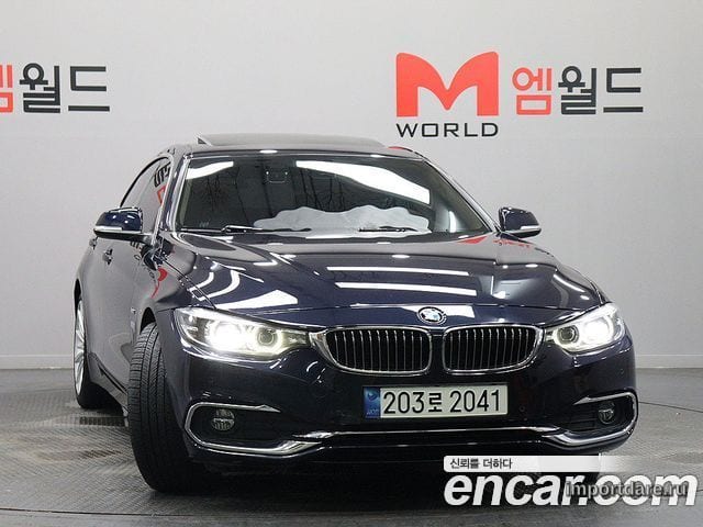 BMW 4 Series интерьер