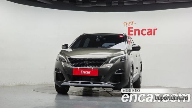PEUGEOT 5008 2019 — 95 554 км, светло-золотистый, Корея — под ключ — фото 3