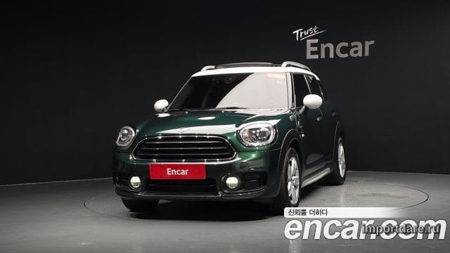 MINI COOPER D COUNTRYMAN 2018 — 139 958 км, зелёный, Корея — под ключ — фото 3