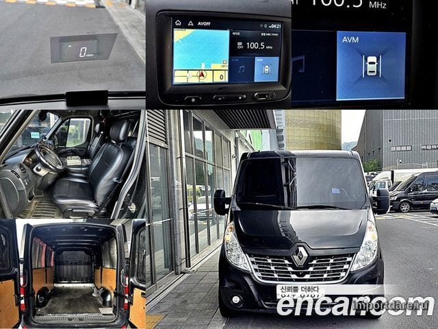 RENAULT KOREA MASTER 2019 — 148 680 км, чёрный, Корея — под ключ — фото 1