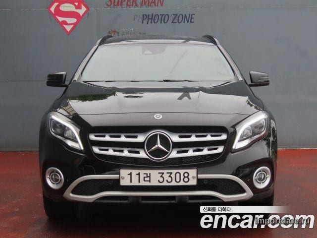 MERCEDES-BENZ GLA-CLASS X156 2019 — 87 536 км, чёрный, Корея — под ключ — фото 2
