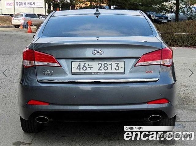 HYUNDAI I40 SALOON 2012 — 95 431 км, серебристо-серый, Корея — под ключ — фото 4