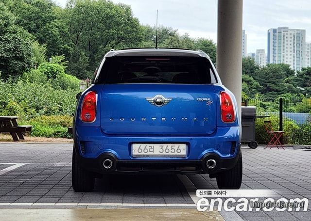 MINI COOPER COUNTRYMAN 2014 — 194 800 км, синий, Корея — под ключ — фото 4