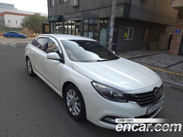 RENAULT KOREA SM7 NOVA 2018 — 345 000 км, белый, Корея — под ключ — фото 3