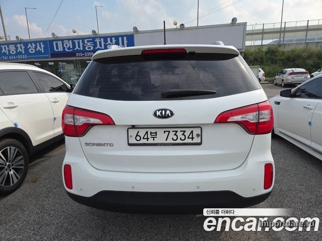 KIA SORENTO R 2014 — 153 760 км, белый, Корея — под ключ — фото 3