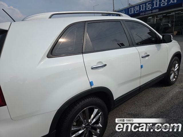 KIA SORENTO R 2014 — 153 760 км, белый, Корея — под ключ — фото 4