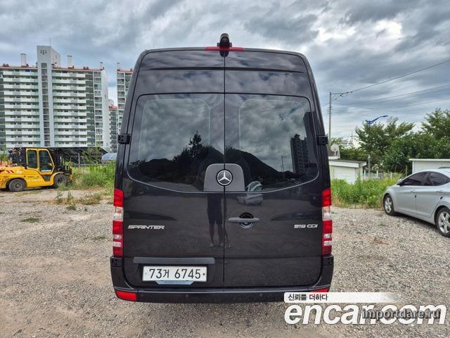 MERCEDES-BENZ SPRINTER 2018 — 236 470 км, чёрный, Корея — под ключ — фото 4