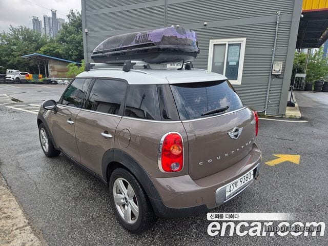 MINI COOPER D COUNTRYMAN 2015 — 100 000 км, коричневый, Корея — под ключ — фото 3