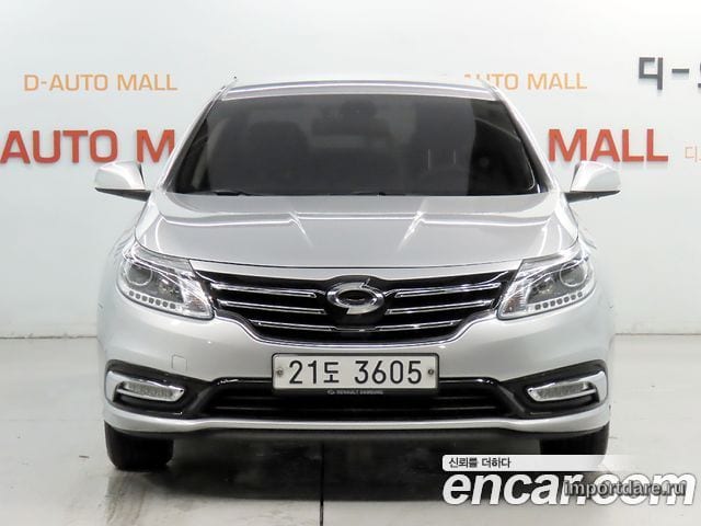 RENAULT KOREA SM5 NOVA 2017 — 47 863 км, серебристый, Корея — под ключ — фото 3