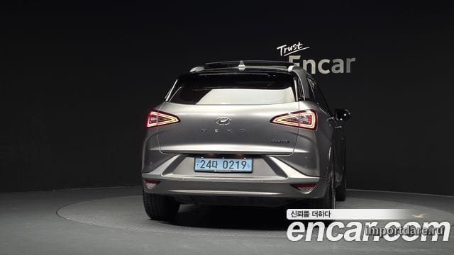 HYUNDAI NEXO 2021 — 169 125 км, серебристо-серый, Корея — под ключ — фото 4