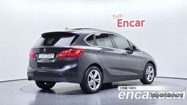 BMW 2 SERIES ACTIVE TOURER 2017 — 91 519 км, серый, Корея — под ключ — фото 2