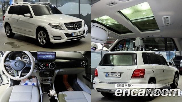 MERCEDES-BENZ GLK-CLASS X204 2013 — 154 778 км, белый, Корея — под ключ — фото 4