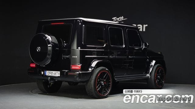 MERCEDES-BENZ G-CLASS W463B 2019 — 29 612 км, чёрный, Корея — под ключ — фото 2