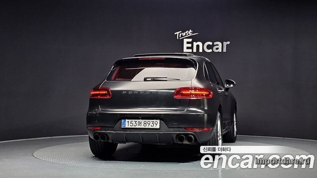 PORSCHE MACAN 2015 — 194 180 км, чёрный, Корея — под ключ — фото 4