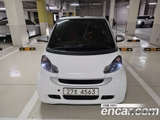 SMART FORTWO CABRIO 2010 — 216 200 км, белый, Корея — под ключ — фото 3