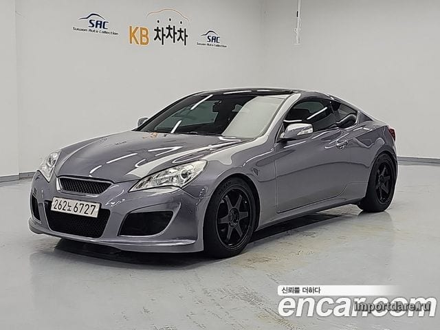 HYUNDAI GENESIS COUPE 2009 — 162 488 км, серый, Корея — под ключ — фото 1