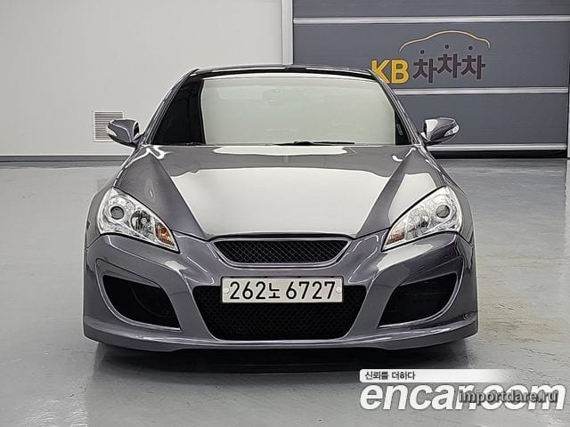 HYUNDAI GENESIS COUPE 2009 — 162 488 км, серый, Корея — под ключ — фото 2