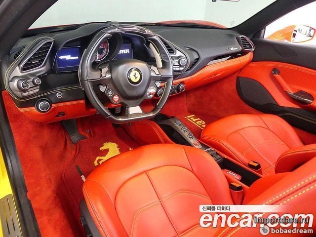 FERRARI 488 SPIDER 2018 — 24 700 км, красный, Корея — под ключ — фото 4