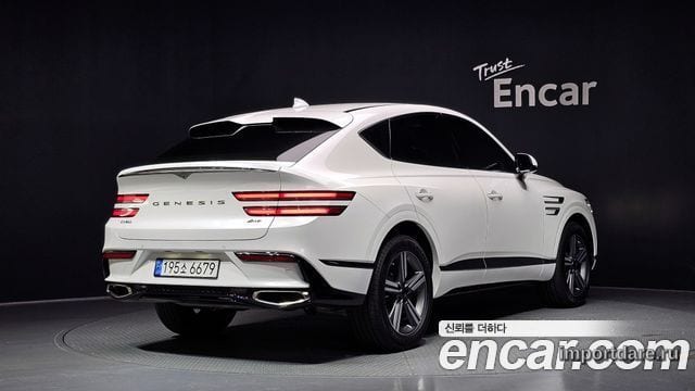 GENESIS GV80 COUPE 2024 — 20 356 км, белый, Корея — под ключ — фото 2