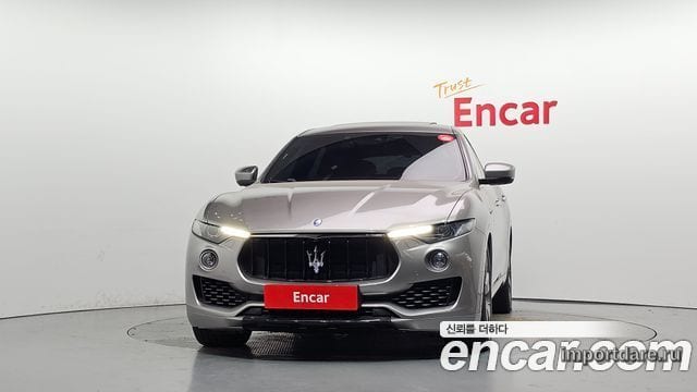 MASERATI LEVANTE 2017 — 128 793 км, серебристо-серый, Корея — под ключ — фото 3