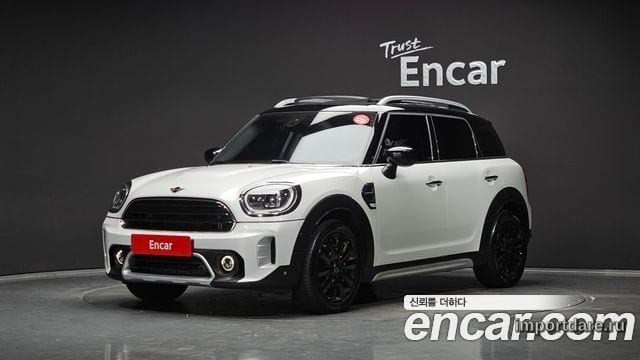 MINI COOPER COUNTRYMAN 2024 — 26 551 км, белый, Корея — под ключ — фото 1