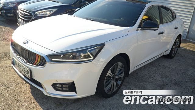 KIA K7 HYBRID 2017 — 153 279 км, белый, Корея — под ключ — фото 3