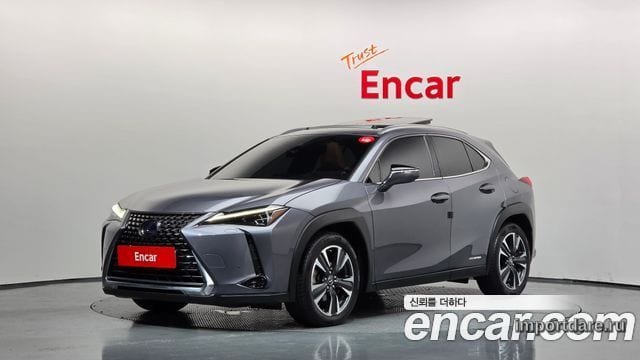 LEXUS UX250H 2019 — 129 925 км, серебристо-серый, Корея — под ключ — фото 1