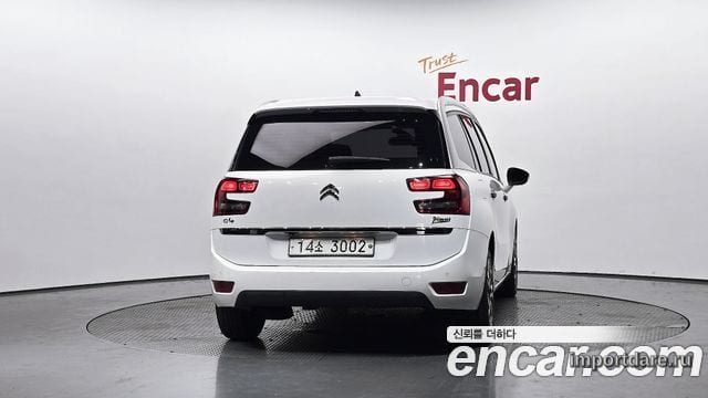 CITROEN GRAND C4 PICASSO 2018 — 105 108 км, белый, Корея — под ключ — фото 4
