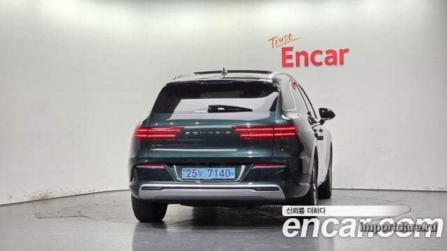 GENESIS ELECTRIFIED GV70 2022 — 124 027 км, тёмно-зелёный, Корея — под ключ — фото 4