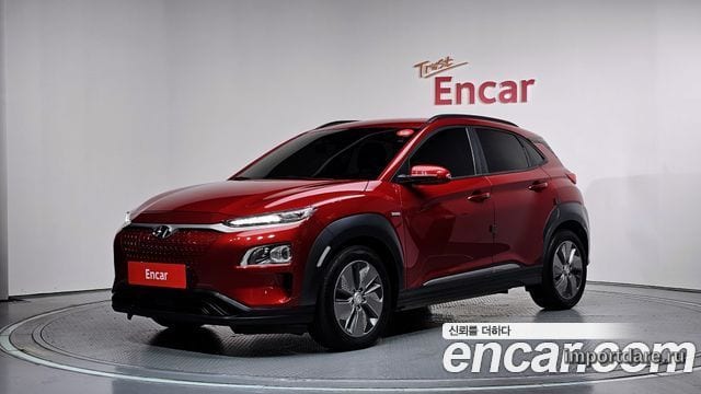 HYUNDAI KONA ELECTRIC 2019 — 171 225 км, красный, Корея — под ключ — фото 1