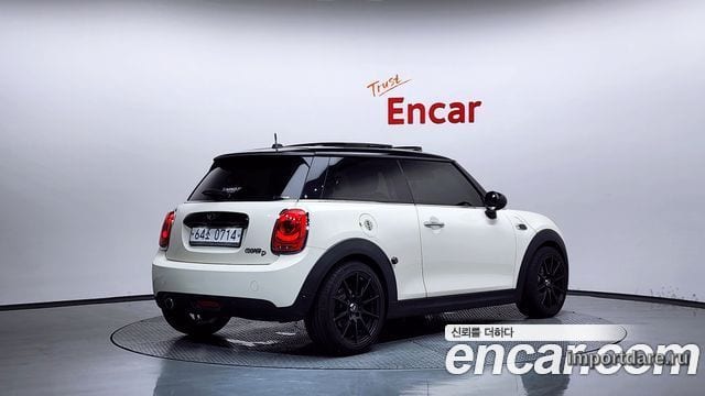 MINI COOPER D 2017 — 69 949 км, белый-перламутр, Корея — под ключ — фото 2