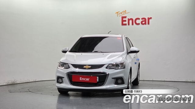 CHEVROLET AVEO SEDAN 2018 — 56 276 км, белый, Корея — под ключ — фото 3