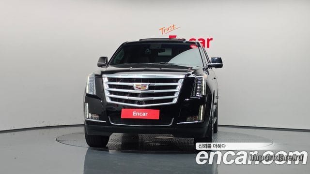 CADILLAC ESCALADE 2019 — 80 880 км, чёрный, Корея — под ключ — фото 3