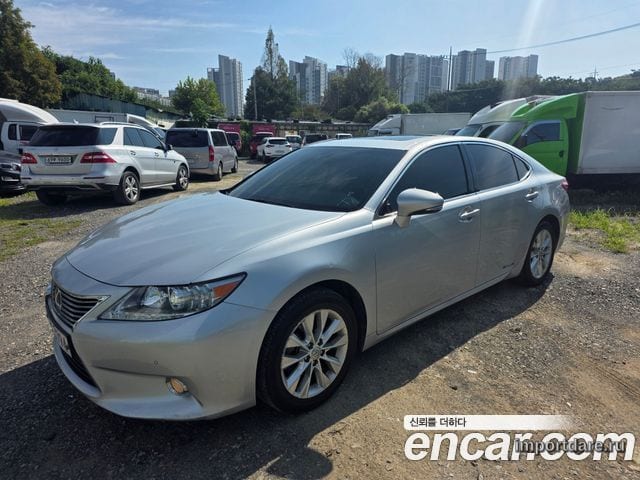 LEXUS ES300H 2013 — 210 000 км, серебристый, Корея — под ключ — фото 2