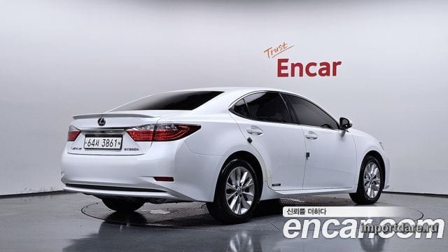 LEXUS ES300H 2015 — 82 601 км, белый, Корея — под ключ — фото 2