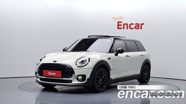 MINI COOPER CLUBMAN 2016 — 109 721 км, белый-перламутр, Корея — под ключ — фото 1
