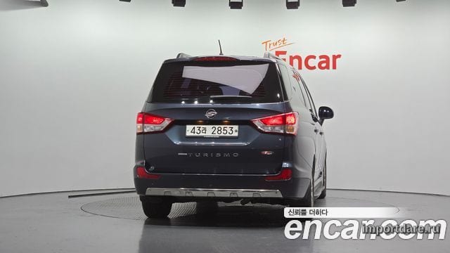 KGM KORANDO TURISMO 2018 — 128 868 км, синий, Корея — под ключ — фото 4