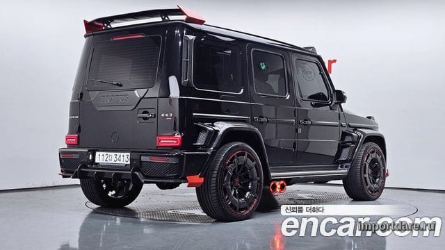 MERCEDES-BENZ G-CLASS W463B 2020 — 32 813 км, чёрный, Корея — под ключ — фото 2