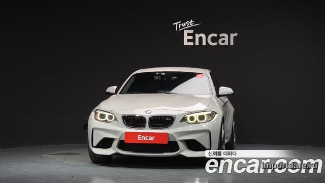 BMW M2 2017 — 122 259 км, белый-перламутр, Корея — под ключ — фото 3