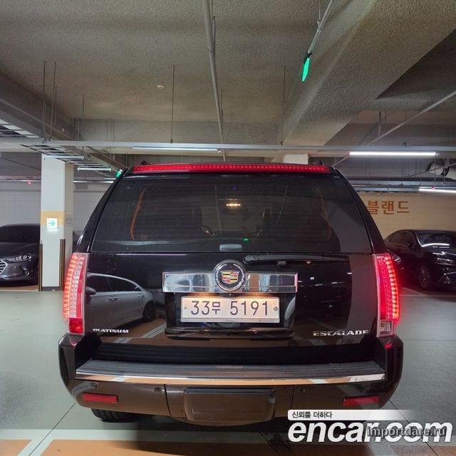 CADILLAC ESCALADE 2014 — 36 000 км, чёрный, Корея — под ключ — фото 4