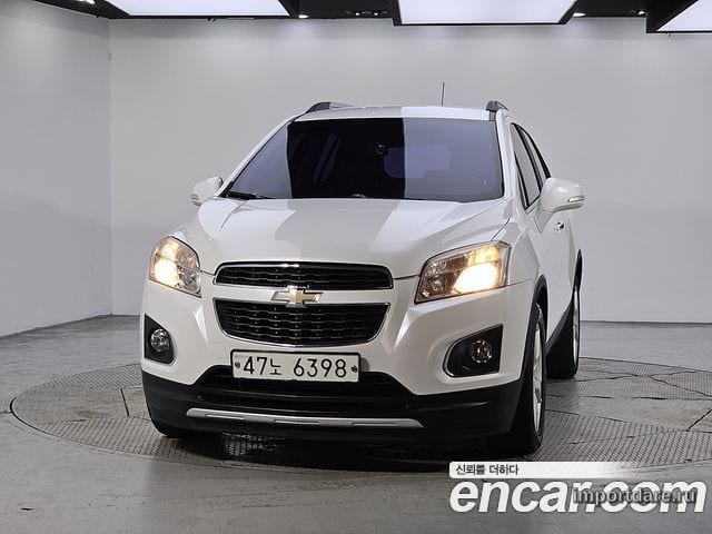 CHEVROLET TRAX 2014 — 207 811 км, белый, Корея — под ключ — фото 2