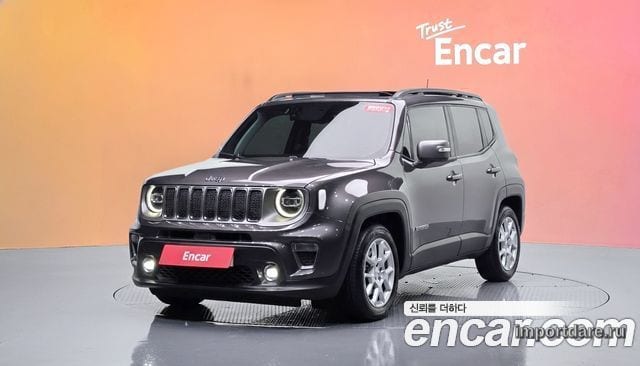 JEEP RENEGADE 2021 — 149 839 км, серый, Корея — под ключ — фото 2