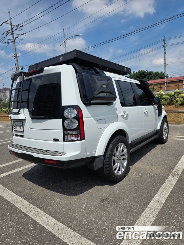 LAND ROVER DISCOVERY 4 2015 — 213 000 км, белый, Корея — под ключ — фото 2