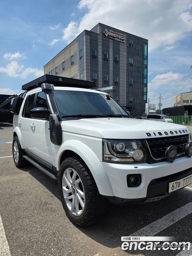 LAND ROVER DISCOVERY 4 2015 — 213 000 км, белый, Корея — под ключ — фото 3