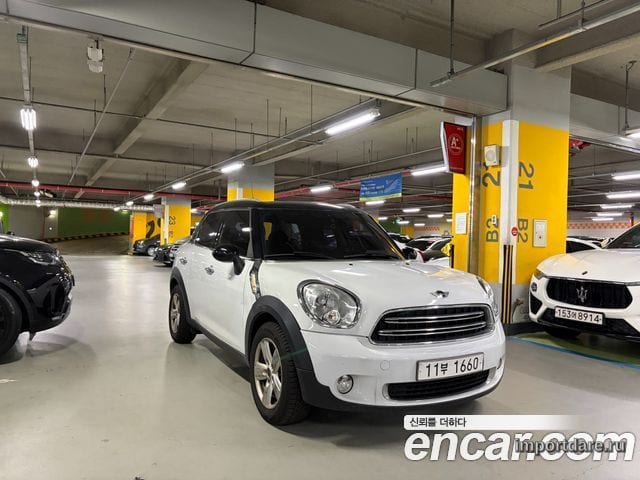 MINI COOPER D COUNTRYMAN 2015 — 144 886 км, белый, Корея — под ключ — фото 3