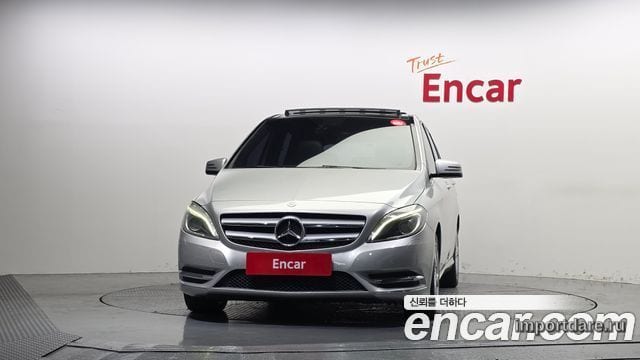 MERCEDES-BENZ B-CLASS W246 2013 — 164 244 км, серебристый, Корея — под ключ — фото 3