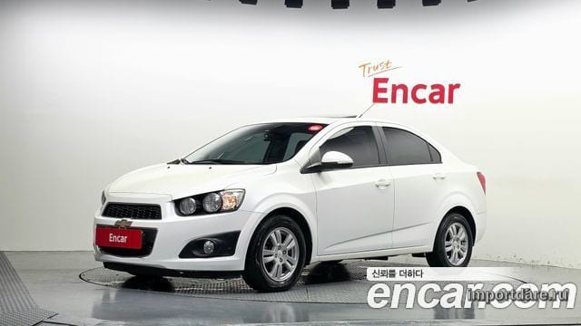 CHEVROLET AVEO SEDAN 2014 — 111 772 км, белый, Корея — под ключ — фото 1
