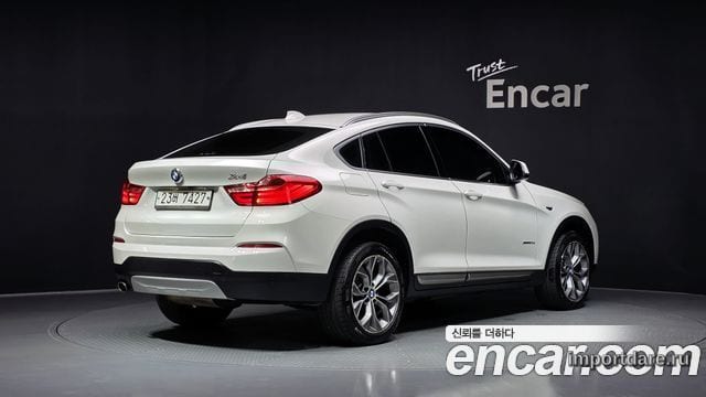 BMW X4 2015 — 165 575 км, белый, Корея — под ключ — фото 2