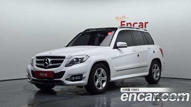 MERCEDES-BENZ GLK-CLASS X204 2014 — 73 073 км, белый, Корея — под ключ — фото 1